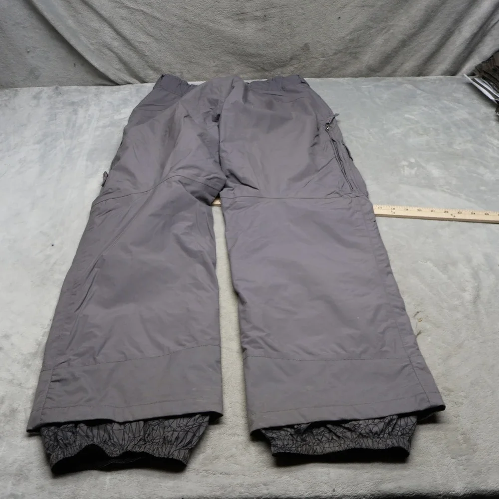 North Face Snow Pants Men Large Gray Cargo Waterproof Wind Rain Ski Winter 33x32